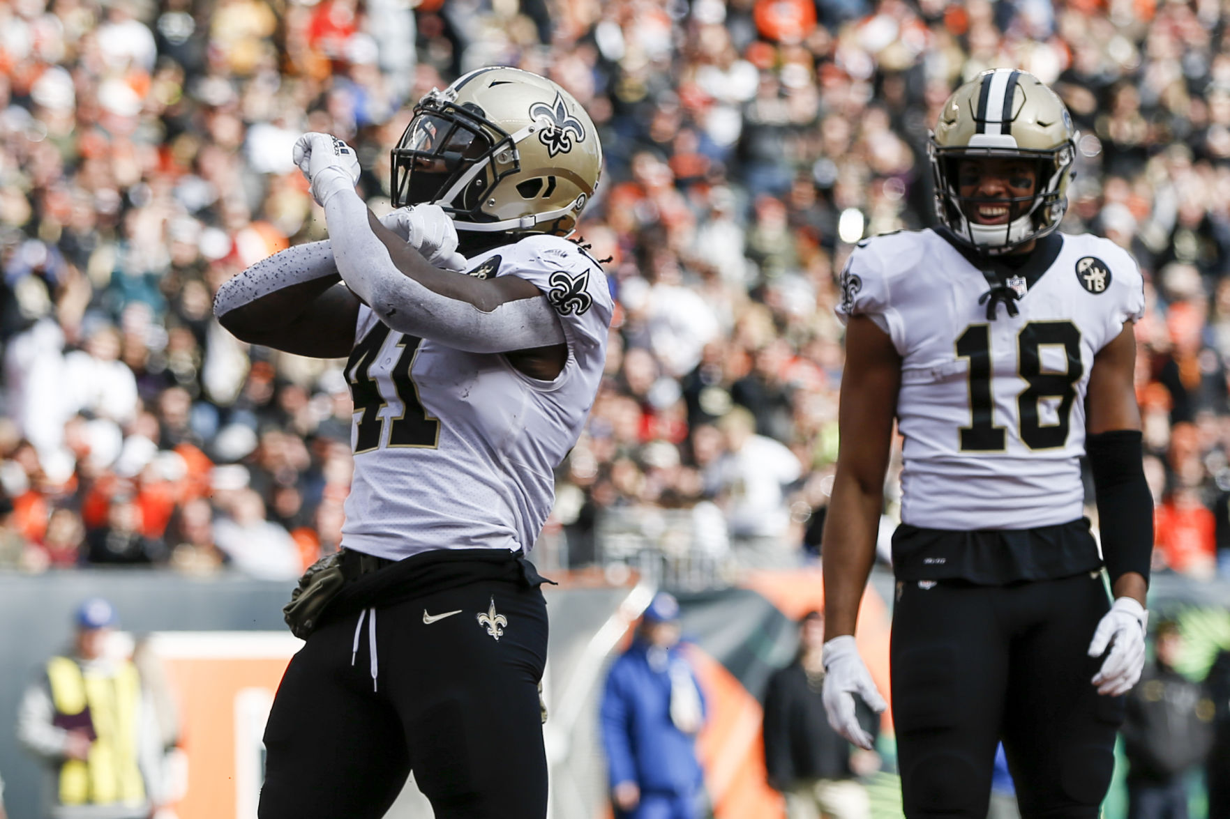 Saints Bengals Football